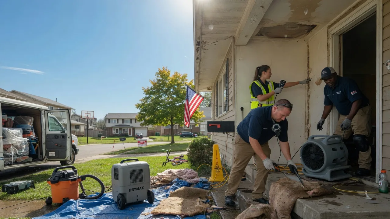 Water Damage Restoration in Aurora, OH near me
